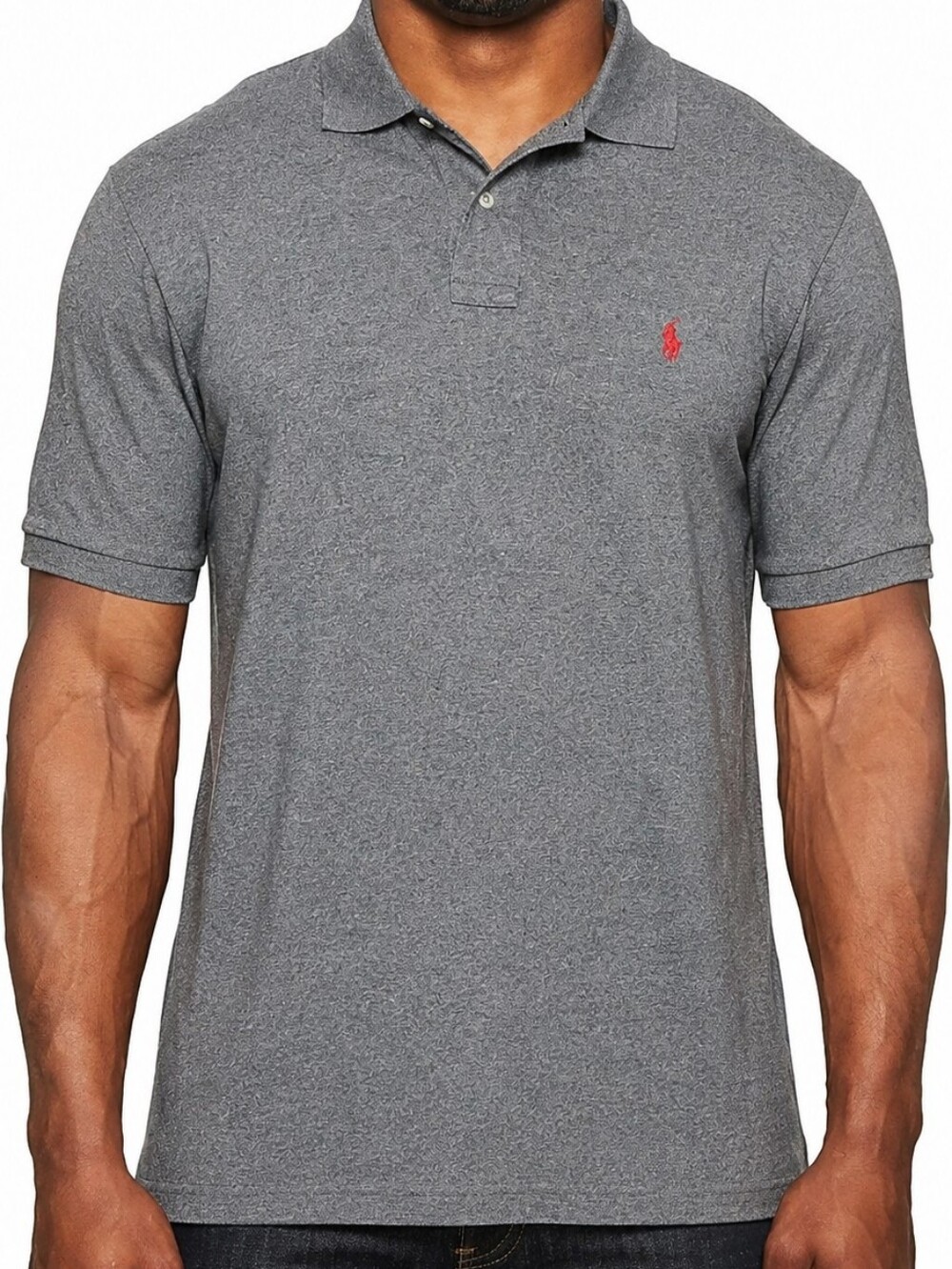 Polo Ralph Lauren Classic Fit Polo Shirt XXL Gray Short Sleeve